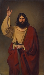Apostel Paulus [Apostle Paul] [1833] by Friedrich von Amerling [1803–1887]